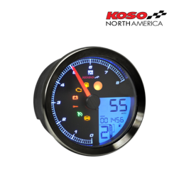 [HIDE]Koso North America HD-04 Speedometers/Tachometers (2211-0172)