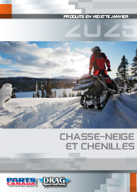 2025 Janvier Dépliant sur les chasse-neige et les chenilles